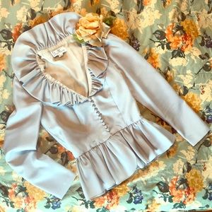 Silvery Gray David Morris Vintage Jacket